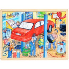 汽車維修廠拼圖(96塊)