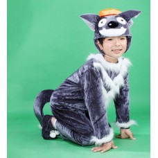 大灰狼全身動物表演套裝